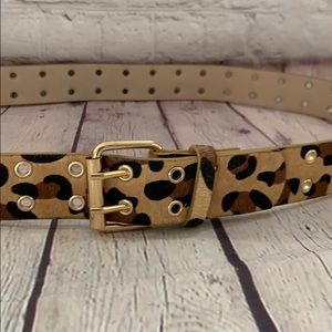 Women’s New Leopard Print Belt